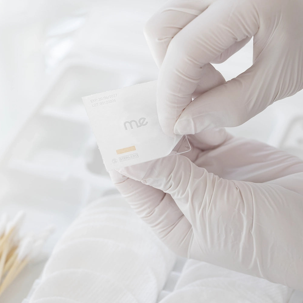 Disposable sterile silicone pigment cups - blister of 12 pcs.