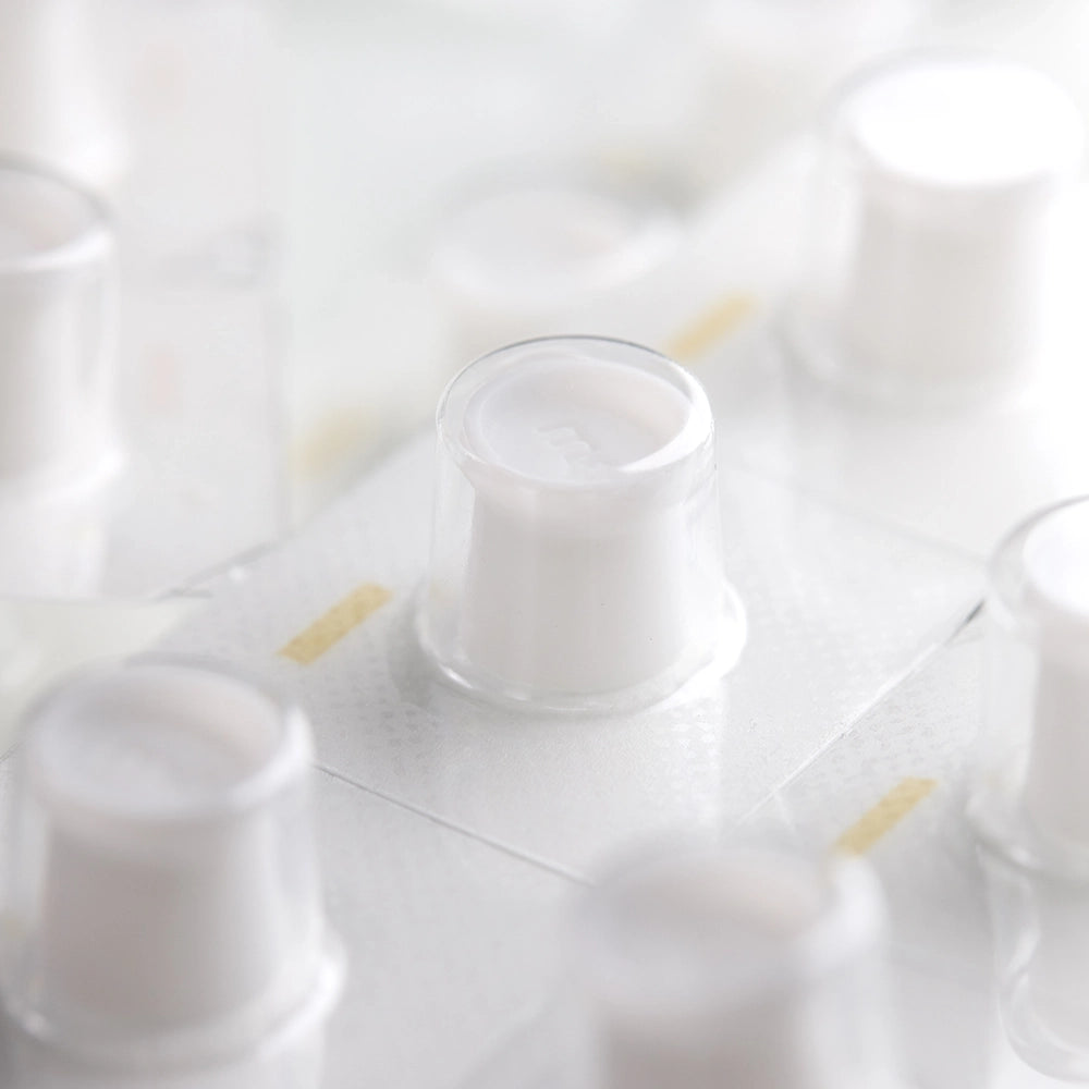 Disposable sterile silicone pigment cups - blister of 12 pcs.