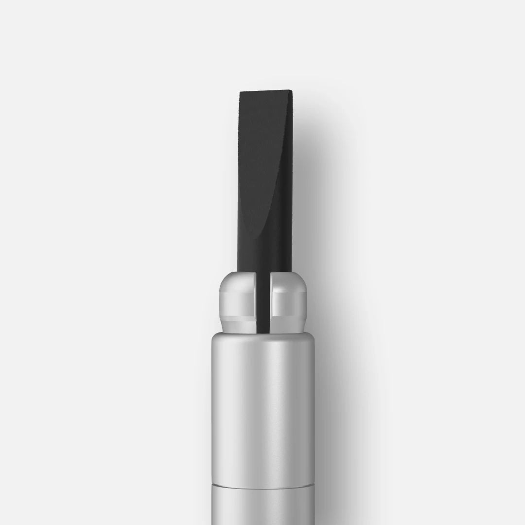 Pencil / Aluminium pen for replaceable disposable refills - Silver